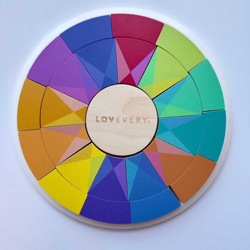 Lovevery Color Theory Wooden Puzzle